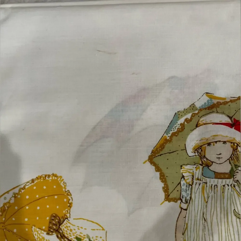 NEW Springmaid Holly Hobby Vintage 70s Double Sided Standard Pillowcase MINT - Picture 16 of 16